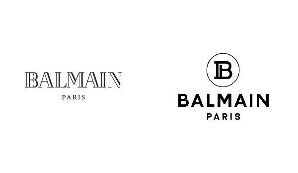 Hint Logo - Balmain Gives Its Logo The 'Plain' Redesign But With A Hint Of