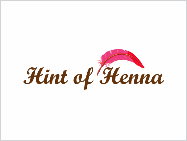 Hint Logo - Elegant, Modern, Hair Logo Design for Hint of Henna