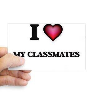 Classmates Logo - Classmate Stickers - CafePress