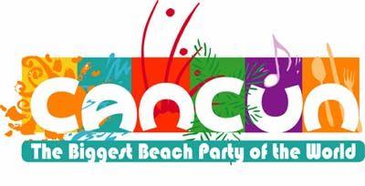 Cancun Logo - Cancun Parties, Cancun Beach Party, Beach Party Cancun, Cancun Party On