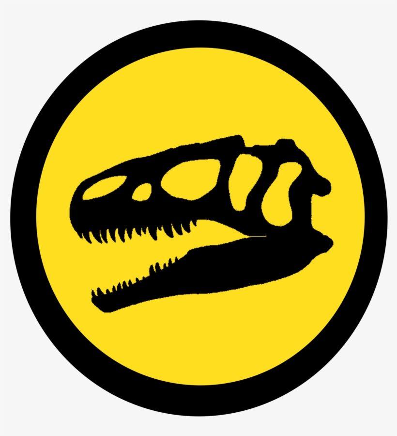 Allosaurus Logo - Dark Jurassic Park Png Logo - Allosaurus Jurassic Park Logo PNG ...