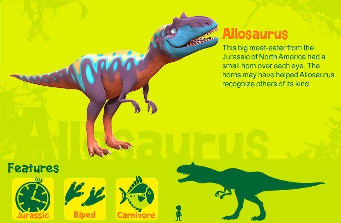 Allosaurus Logo - Allosaurus TrainDinosaur Train