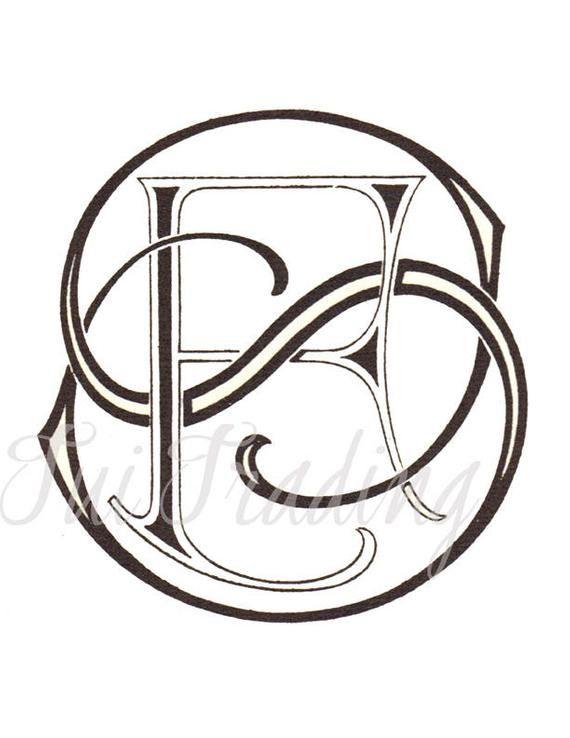 SF Logo - FS Monogram F S or S F Logo Digital Letters Initials