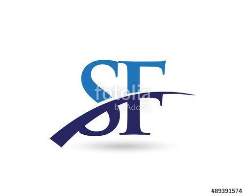 SF Logo - SF Logo Letter Swoosh Stock Image And Royalty Free Vector Files