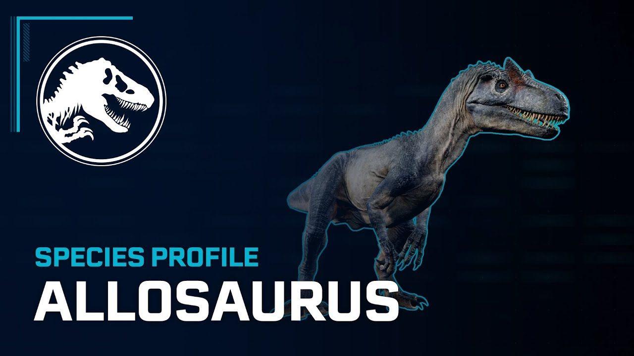 Allosaurus Logo - Species Profile - Allosaurus - YouTube