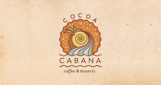 Cabana Logo - Cocoa Cabana. Logo Design. The Design Inspiration