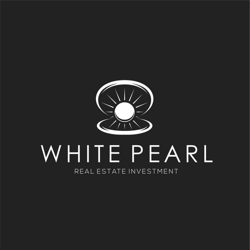 Pearl Logo - White Pearl Real Estate Investment. Logo & hosted website contest