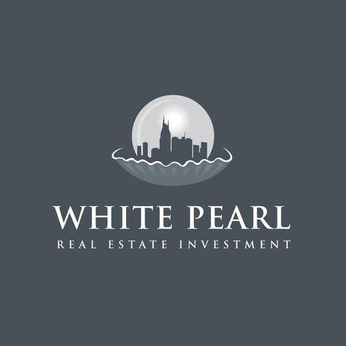 Pearl Logo - White Pearl Real Estate Investment. Logo & hosted website contest