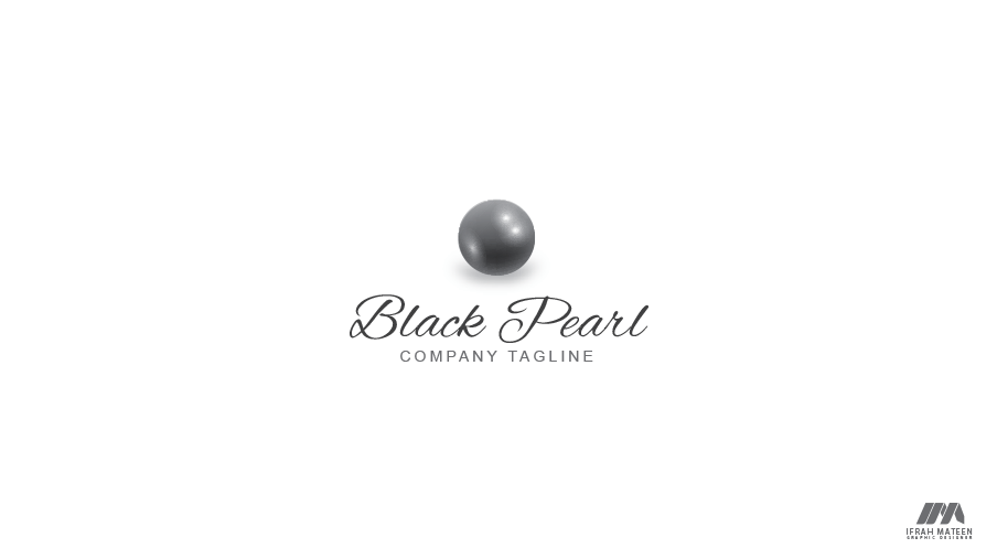 Pearl Logo - Black Pearl Logo by ifrahmateenART on DeviantArt