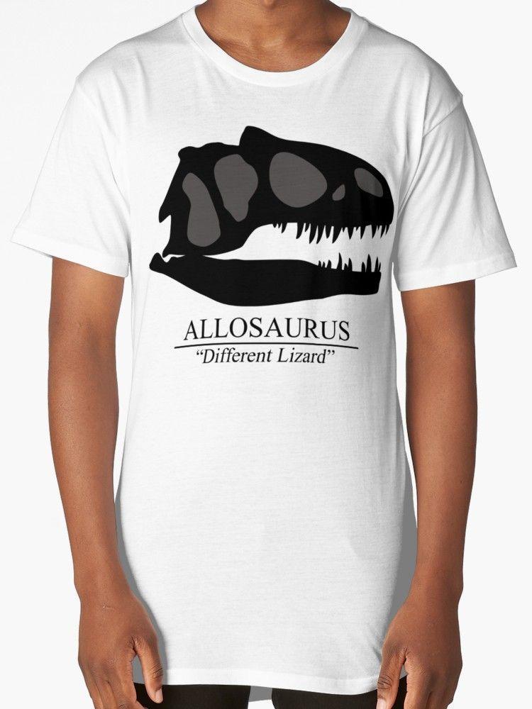 Allosaurus Logo - Allosaurus Skull. Long T Shirt. Shirts And Apparel