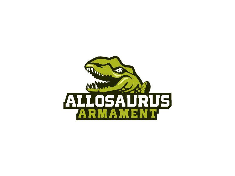 Allosaurus Logo - Masculine, Serious Logo Design for ALLOSAURUS ARMAMENT by Refreshed ...