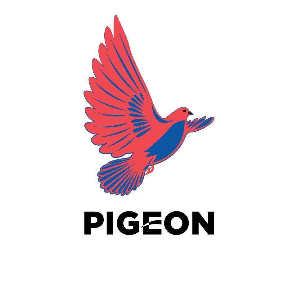 Pigeon Logo - Masculine, Professional, Entertainment Industry Logo Design