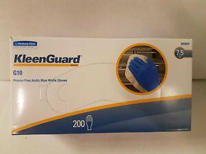 Kleenguard Logo - 90097 Kleenguard G10 Blue Nitrile Disposable Gloves - Size M | eBay