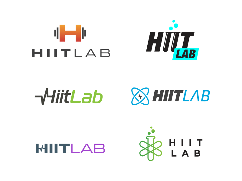 HIIT Logo - HIIT Lab Logo Concepts