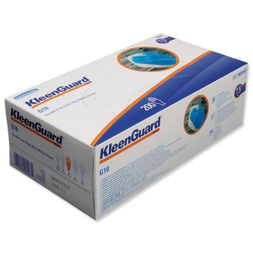 Kleenguard Logo - Buy KleenGuard G10 Arctic Blue Nitrile Gloves Large Ref 90098