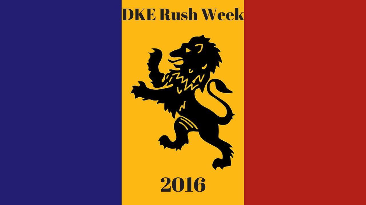 DKE Logo - Delta Kappa Epsilon 2016 Rush Week - YouTube