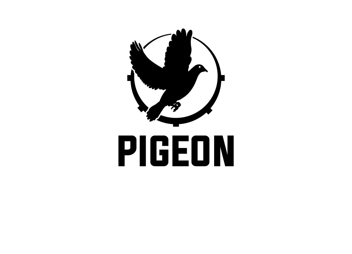 Pigeon Logo - Masculine, Professional, Entertainment Industry Logo Design
