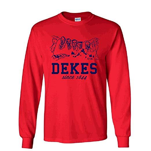 DKE Logo - Greekgear Delta Kappa Epsilon DKE Logo Long Sleeve Tee