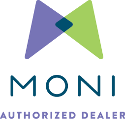 Moni Logo - MONI Logo_Authorized Dealer_Vertical – Priority 1 Protection