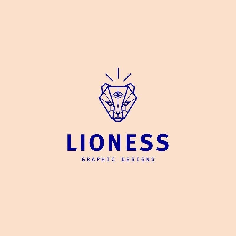 Lioness Logo - LIONESS // logo design. By: lioness. #logo #lioness #branding #pink ...