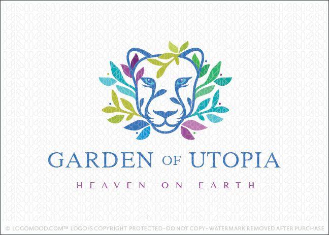 Lioness Logo - Garden Utopia