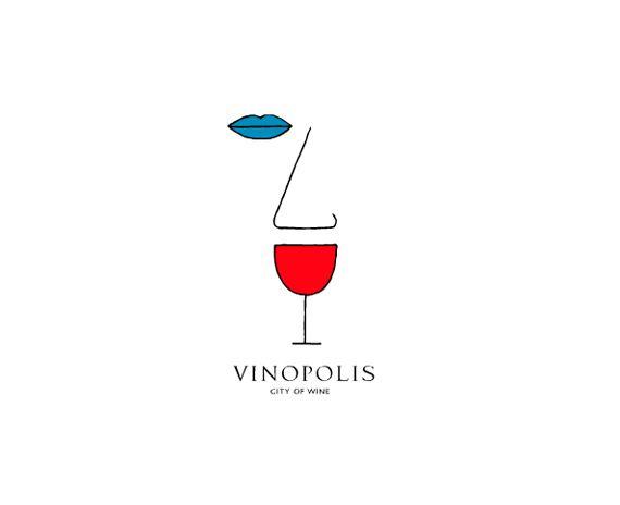Smell Logo - Vinopolis. Logolog: wit and lateral thinking in logo design