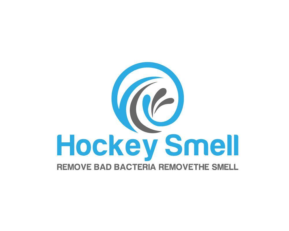 Smell Logo - Modern, Bold, Cleaning Product Logo Design for Hockey Smell Remove