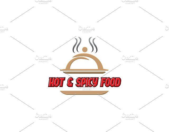 Smell Logo - Hot & Spicy Food Logo Template ~ Logo Templates ~ Creative Market