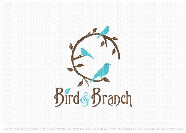 Branch Logo - Readymade Logos for Sale Bird & Branch | Readymade Logos for Sale