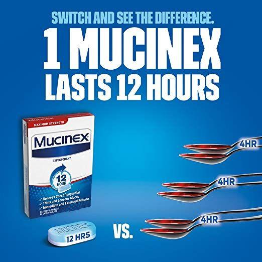 Mucinex Logo - Mucinex 12 Hr Max Strength Chest Congestion Expectorant