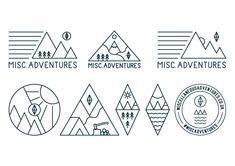 Outdoor Logo - Best outdoor logos image. Outdoor logos, Charts, Badge design