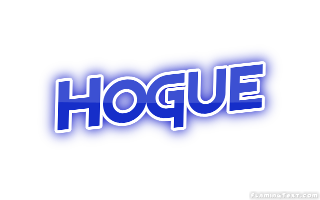 Hogue Logo - United States of America Logo. Free Logo Design Tool from Flaming Text