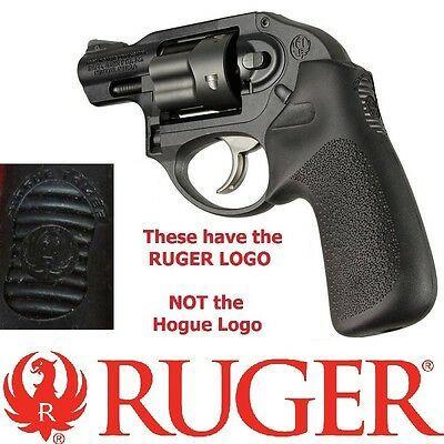 Hogue Logo - NEW BLACK RUGER LOGO Hogue Tamer Combat Rubber Grip Fits ALL LCR