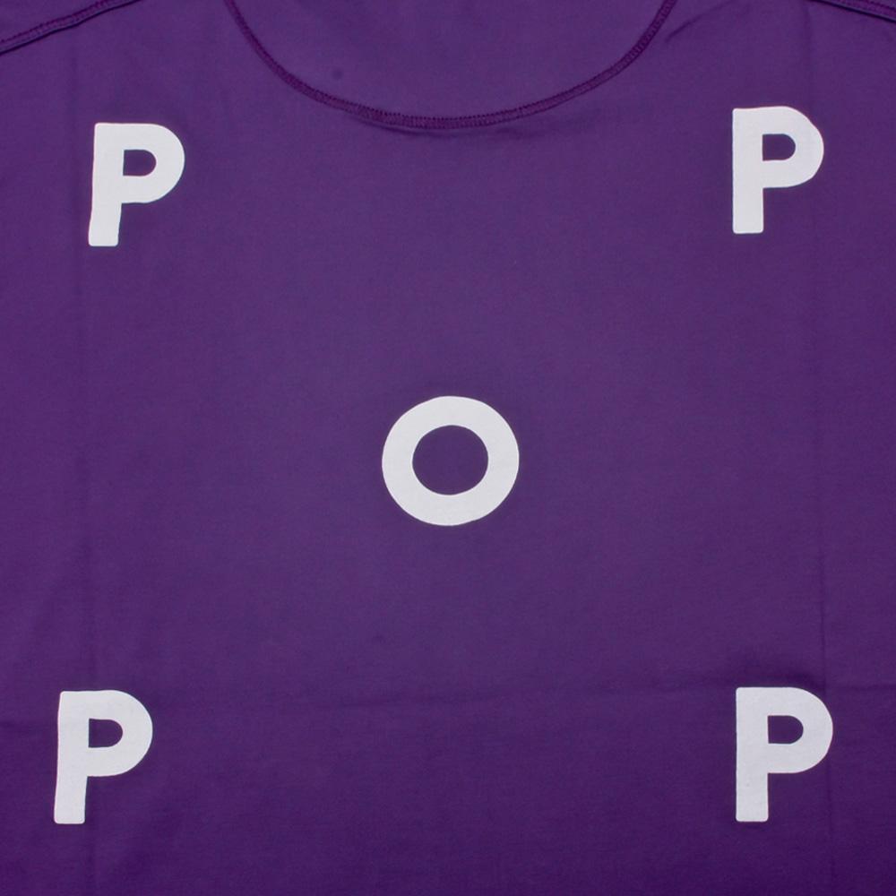 Eggplant Logo - Pop Trading Company Pop Logo Eggplant (Back Print) – Palomino