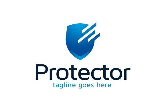 Protect Logo - Protect Logo Design Template ~ Logo Templates ~ Creative Market
