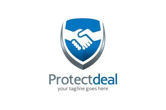 Protect Logo - Protect Deal Logo Template ~ Logo Templates ~ Creative Market