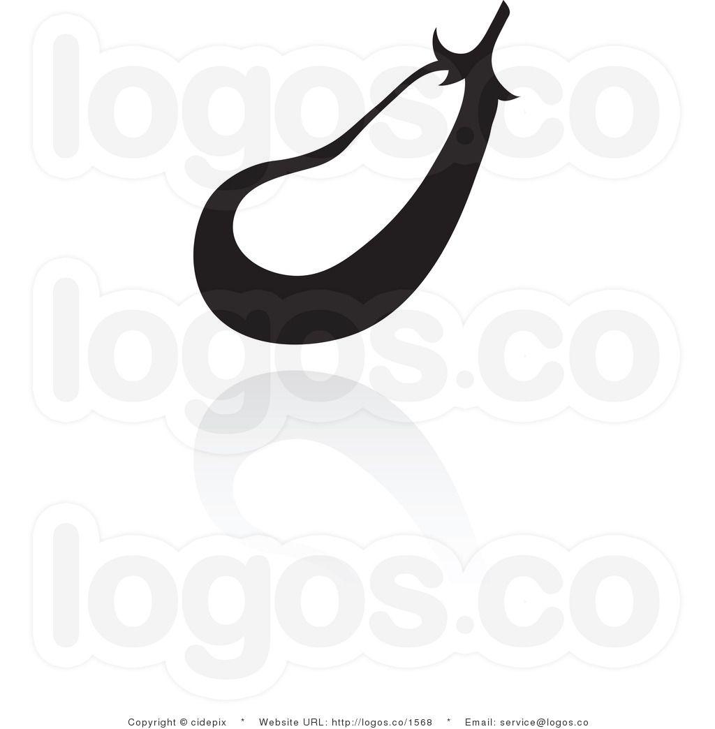 Eggplant Logo - This eggplant stock logo image Clipart Image