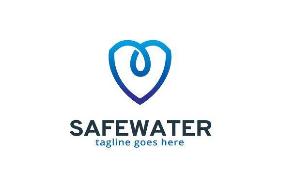 Protect Logo - Safe Water / Protect Logo Logo Templates Creative Market