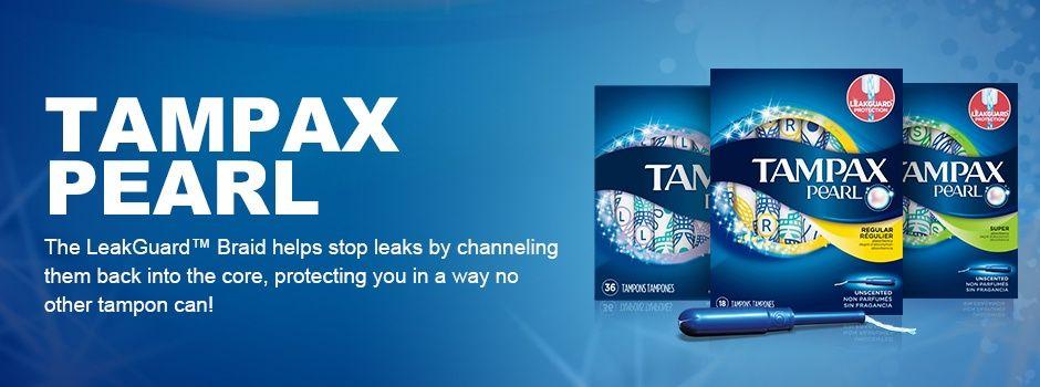 Tampax Logo - Tampax Pearl Tampons. Tampax®
