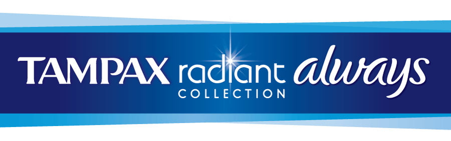 Tampax Logo - Tampax and Always Radiant Collection Partner with Brea Stinson to ...
