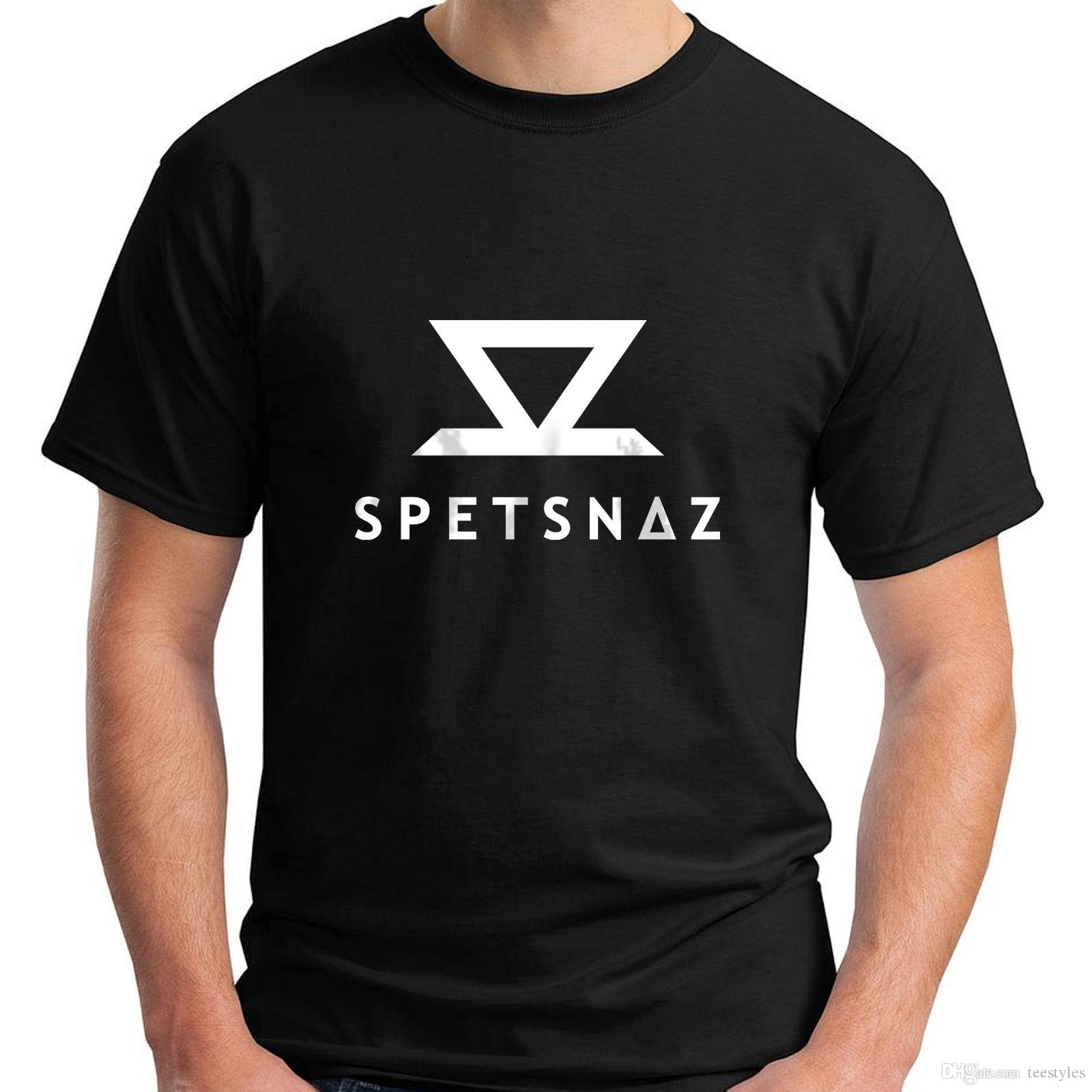 Spetsnaz Logo - New Spetsnaz Logo Short Sleeve Black Men'S T Shirt S 5Xl Tee Shirt ...