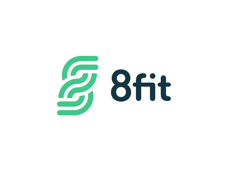 8Fit Logo - 8fit logo by Máximo Gavete | Dribbble | Dribbble