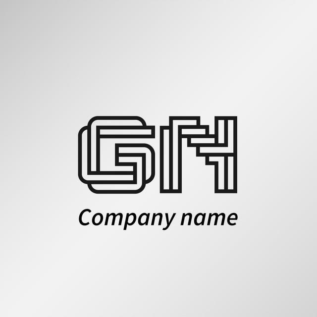 GN Logo - Initial Letter GN Logo Template Template for Free Download on Pngtree
