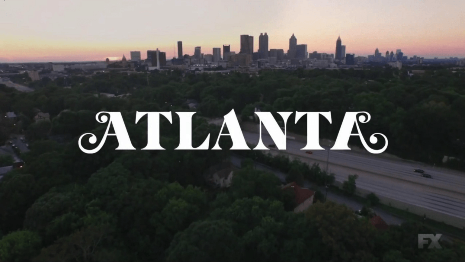 Atlanta Logo - Atlanta (FX Series) logo and opening titles - Fonts In Use