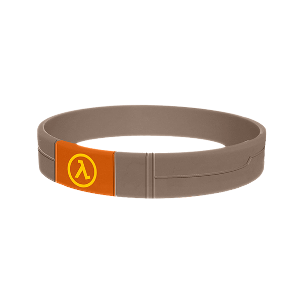 Lambda Logo - Half Life Silicone Wristband Lambda Logo | The Valve Store