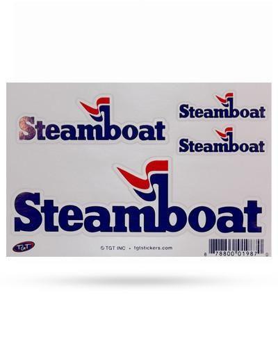 Steamboat Logo - Official Steamboat Logo Sticker Multi-pack – Steamboat General Store