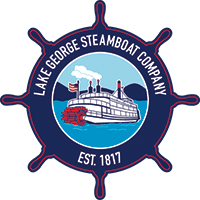 Steamboat Logo - Lake George Steamboat Company | Boat Cruises on Lake George