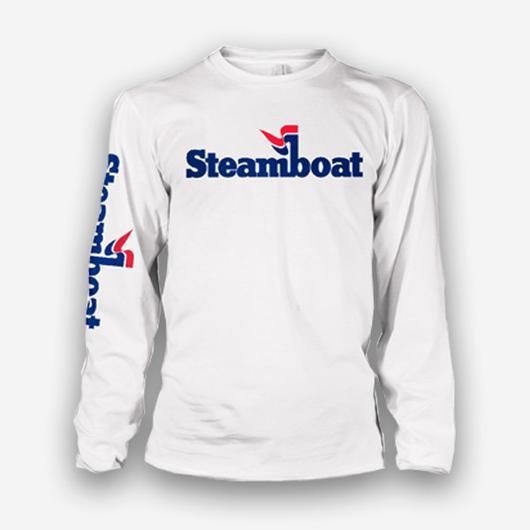 Steamboat Logo - Official Steamboat Logo L S Tee