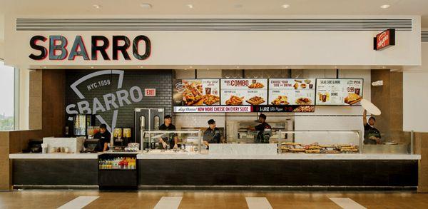 Sbarro Logo - brandchannel: Sbarro Goes All Out in Latest Comeback with New Logo ...