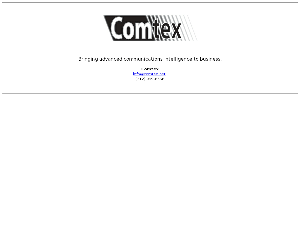Comtex Logo - Comtex Competitors, Revenue and Employees Company Profile